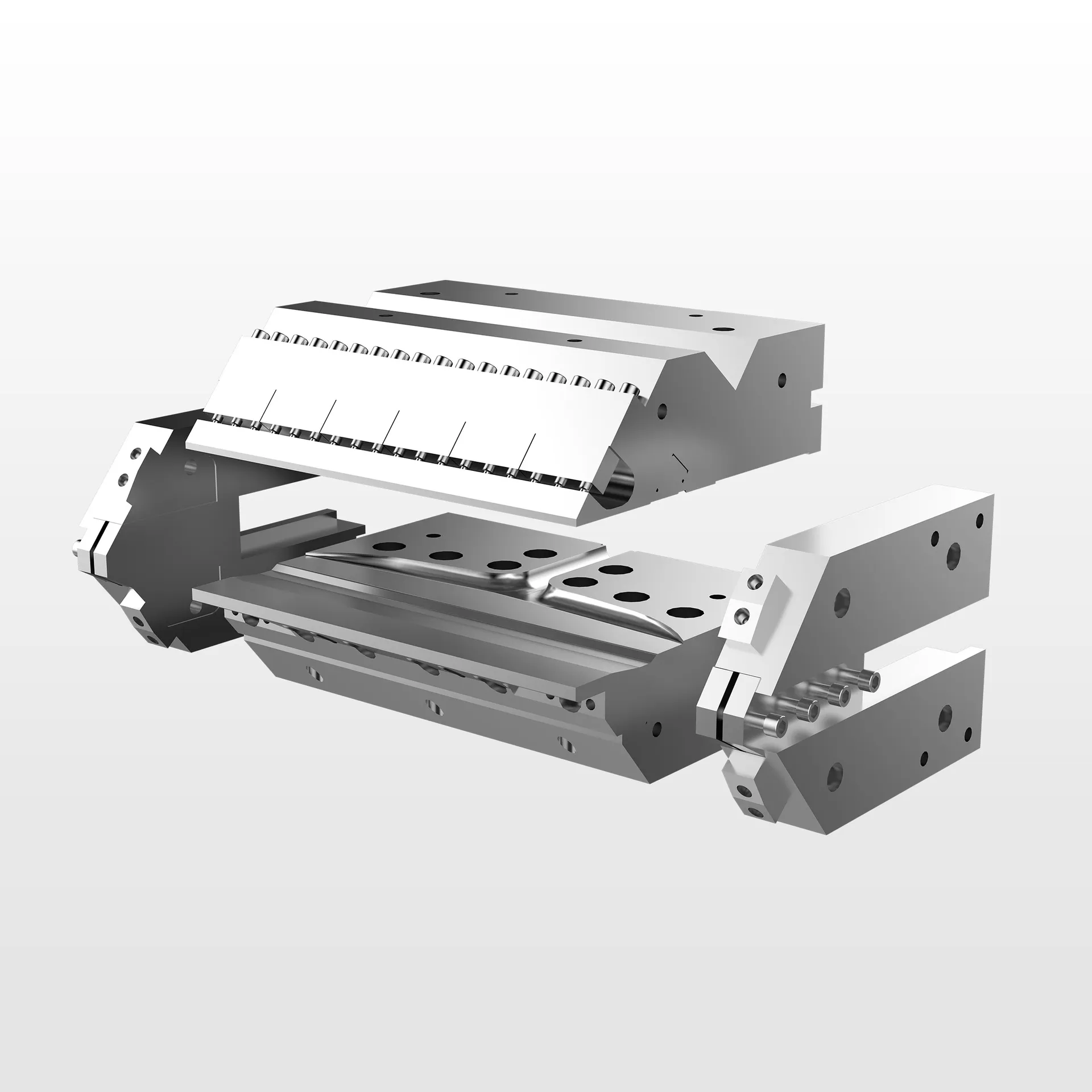 slotted extrusion head